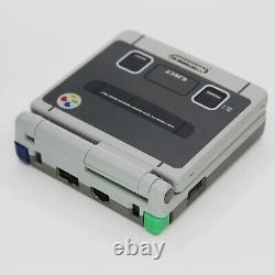 Gameboy Advance Sp Ips V3 Screen Mod Super Famicom Snes Edition Gba Ags-001 V2
