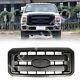 Grille De Radiateur Avant Pour Ford F250 F350 F450 F550 Super Duty 2011-2016 Noir Mat