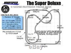 Kit Présentoir Design 10 'x 10' Lionel Fastrack Super Deluxe Track Pack Layout Nouveau