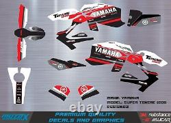 Kit de décalcomanies pour Yamaha Super-Tenere-1200 Autocollants graphiques Décalcomanies D3