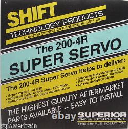 Kit de servo ultra performant 2004R K014 Nouveau kit de servo supérieur New Super pour piston en alliage de billette 200R4