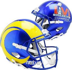 Los Angeles Rams Riddell 2021 Super Bowl LVI Champions Speed Replica Casque