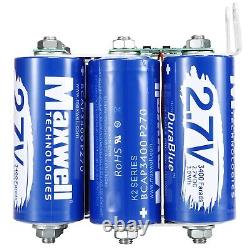 Maxwell Durablue 16V 567F Super Audio Capacitor Battery 6 pièces 2.7V 3400Farads