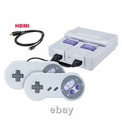 Mini Console Classique Avec Sortie Hdmi 821 Jeux Super Nintendo Intégrés