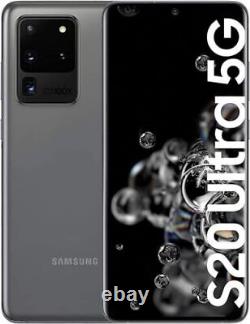 NOUVEAU Samsung Galaxy S20 Ultra 5G G988U 128 Go totalement déverrouillé GSM+CDMA 6.9