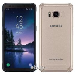 NOUVEAU Smartphone Samsung S8 ACTIVE 64GB G892 AT&T 4G LTE déverrouillé et scellé