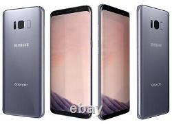 Nouveau En Boîte Samsung Galaxy S8 Plus + Sm-g955u Orchid Gray Débloqué At&t T-mobile
