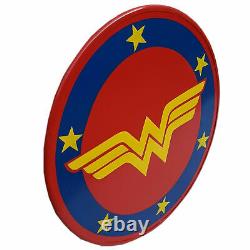 Nouveau bouclier de super-héros DC Wonder Woman en acier pour Halloween 22 Amazon War