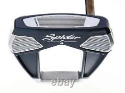 Nouveau putter TaylorMade Spider S Navy 35 avec grip Super Stroke Mid Slim 2.0