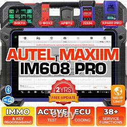 Outil de programmation de clé Autel Maxim IM608 Pro avec 2 ans de mises à jour gratuites de programmation