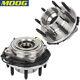 Paire De Roulements De Roue Avant Et De Moyeu Moog Pour F250 F350 Super Duty 2014 2015 2016