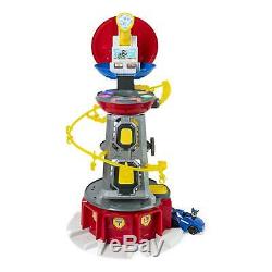 Paw Patrol Puissant Pups Super Paws Lookout Tower Kids Toy Playset Light & Sons