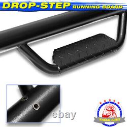 Pour 09-14 Ford F150 Super Crew Cab Hoop Side Step Running Boards Nerf Bar Hoop