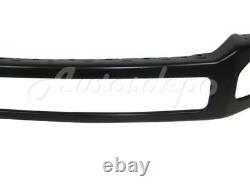 Pour 2011-2016 Ford Super Duty F250 F350 Front Bumper Face Bar Noir Witho Flare Ho