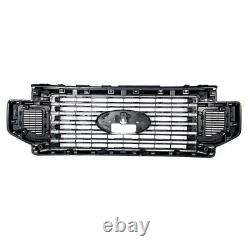 Pour 2020-2022 Ford F250 F350 F-450 Super Duty Pare-chocs avant Grille Oxford Blanc