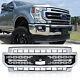 Pour Ford F250 F350 Super Duty Lariat 2020-2022 Grille Avant Lc3b-8200-cesmas Oem