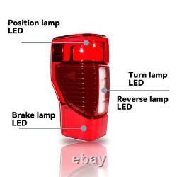 Pour Ford F250 Super Duty 2020-2022 - Feu arrière gauche à LED avec type de point aveugle