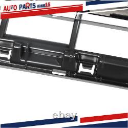 Pour Ford F-250 F-350 Super Duty 2020-2022 Grille de pare-chocs avant supérieur chromé.