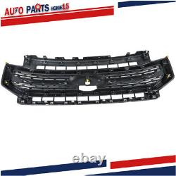 Pour Ford F-250 F-350 Super Duty 2020-2022 Grille de pare-chocs avant supérieur chromé.