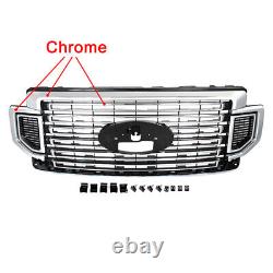 Pour Ford Super Duty F-250 F-350 F-450 2020-22 Grille de remorquage double flux d'air élevé