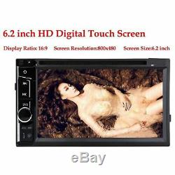 Pour Sony Bluetooth Objectif Autoradio DVD Lecteur CD 6.2radio Sd / Usb In-dash + Caméra