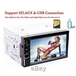 Pour Sony Bluetooth Objectif Autoradio DVD Lecteur CD 6.2radio Sd / Usb In-dash + Caméra