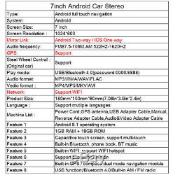 Pour Sony Bluetooth Objectif Voiture Radio Stéréo Usb Au Tableau De Bord Wifi Gps Navi + Caméra De Recul