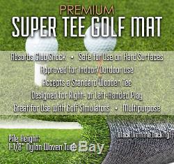 Premium Ultra Tee Golf Mat 5 Pieds X 5 Pieds