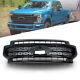 Prêt Pour Ford 20-22 Super Duty F-250 F-350 Pack D'apparence Grille Noire