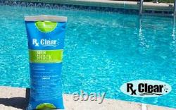 Rx Effacer 68% D'hypochlorite De Calcium Super Chlorine Pool Shock 24 X 1 Lb Sacs