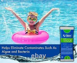 Rx Effacer 68% D'hypochlorite De Calcium Super Chlorine Pool Shock 24 X 1 Lb Sacs