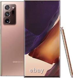 Samsung Galaxy Note 20 Ultra 5G N986U 128GB BOÎTE OUVERTE déverrouillé en usine