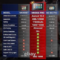 Scanner de diagnostic bidirectionnel Autel MaxiCOM MK906 PRO 2024 4+128G, Android 10