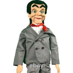 Slappy / Goosebumps Super Deluxe Upgrade Ventriloquist Dummy Moving Eyes & Brows