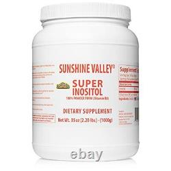 Sunshine Valley Super Inositol Vitamine B8 Poudre Pour Femmes