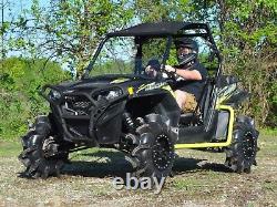 SuperATV Pare-chocs avant renforcé pour Polaris RZR 800 / 800 S Noir mat