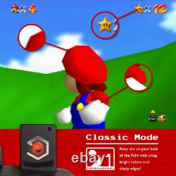 Super 64 Plug-and-play N64 Hd Adaptateur Hdmi Pour La Nintendo 64 Ntsc Eon