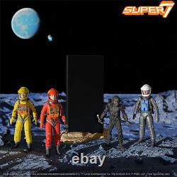 Super 7 2001 Une odyssée de l'espace Figurine d'action Ultimates à l'échelle de 7 pouces Ensemble de 4 nouvelles