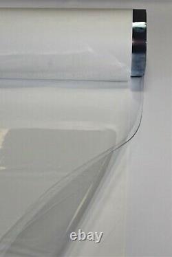 Super Clear Marine Vinyl 40 Gauge Double Tissu D'isinglass Poli 15 Yards 54w