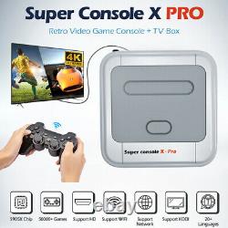 Super Console X Pro Nouveau Retro Mini Wifi 4k 1080p Hdmi Tv Jeu Vidéo 50000 Jeux