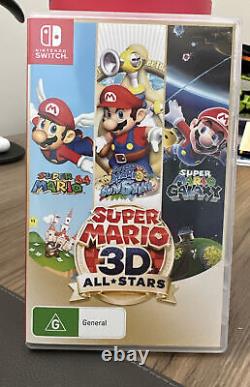 Super Mario 3d All-stars Nintendo Switch Jeu Aus Nouvelle Marque Jamais Scellé