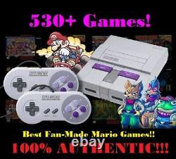 Super Nintendo Classic Mini Edition Snes System 530+ Jeux! Nes! Nouveau