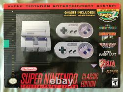 Super Nintendo Classic Mini Edition Snes System 530+ Jeux! Nes! Nouveau