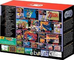 Super Nintendo SNES Classic Edition Mini Entertainment System 21 Jeux Nouveaux