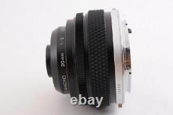 Super Rare Brand Nouveau? Olympus Om-system Auto-macro 20mm F/2 Mf Lens In Box Jp