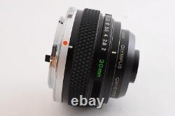 Super Rare Brand Nouveau? Olympus Om-system Auto-macro 20mm F/2 Mf Lens In Box Jp