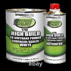 Super Remplissage High Construisez 2k Primer Uréthane White Gallon Kit, Ss-2790withss-2790a