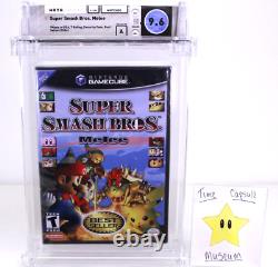 Super Smash Bros Melee Ssbm Nouveau Nintendo Gamecube Ngc Scellé Vga Wata 9.6 A Nib
