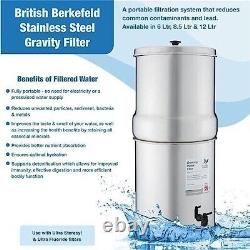 Système d'eau Berkefeld britannique tacheté W9361138 avec 2 nouveaux filtres céramiques de marque