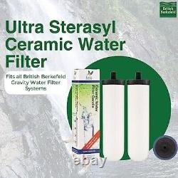 Système d'eau Berkefeld britannique tacheté W9361138 avec 2 nouveaux filtres céramiques de marque